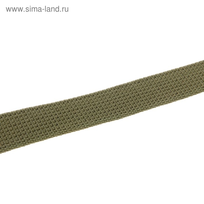 Ошейник брезентовый однослойный, 57 х 2,5 см, ОШ 35-45 см, хаки Ошейник брезентовый однослойный, 57 х 2,5 см, ОШ 35-45 см, хаки