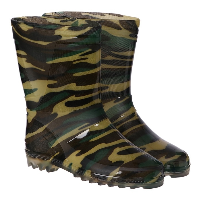 Сапоги мужские С-10Р, ПВХ, камуфляж МИКС, размер 44 (285) Сапоги мужские С-10Р, ПВХ, камуфляж МИКС, размер 44 (285)