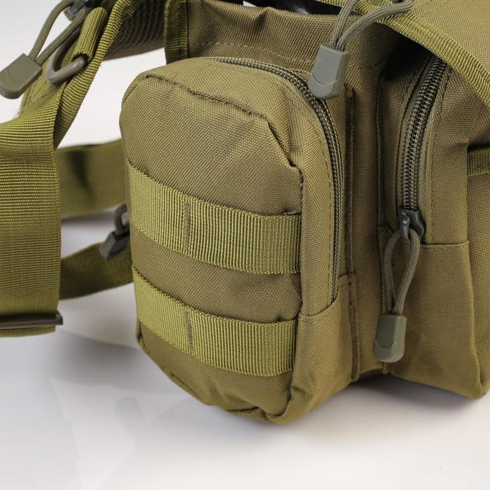 Сумка набедренная Сумка набедренная "Аdventure", камуфляж, зеленая