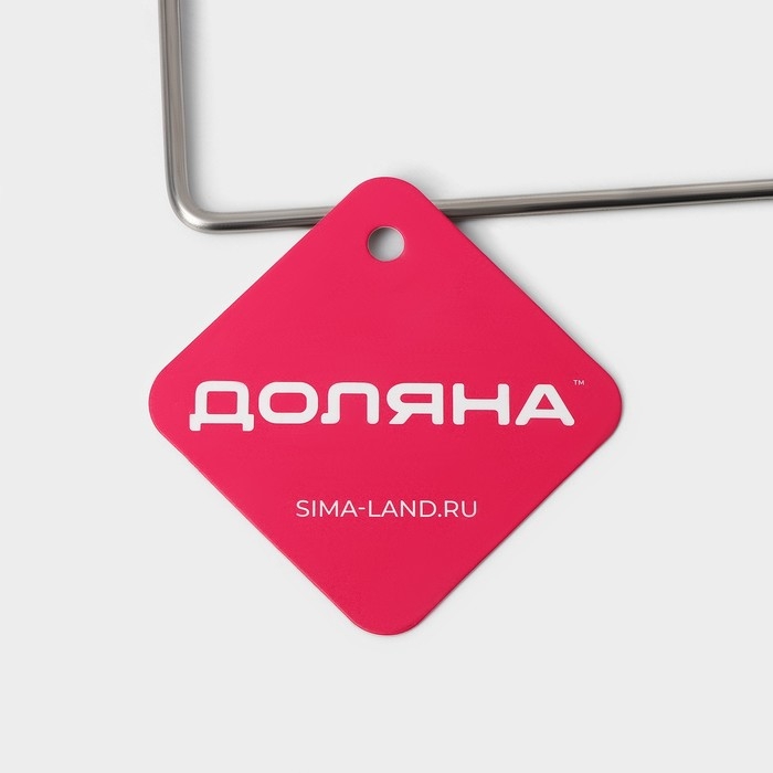 Держатель для полотенец на вакуумной присоске Доляна, 27×6,5×7 см Держатель для полотенец на вакуумной присоске Доляна, 27×6,5×7 см