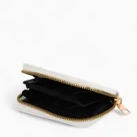 Кошелёк на молнии &laquo;Выбражулька&raquo;, 8.5&times;2.5&times;10.5 см, с принтом, белый