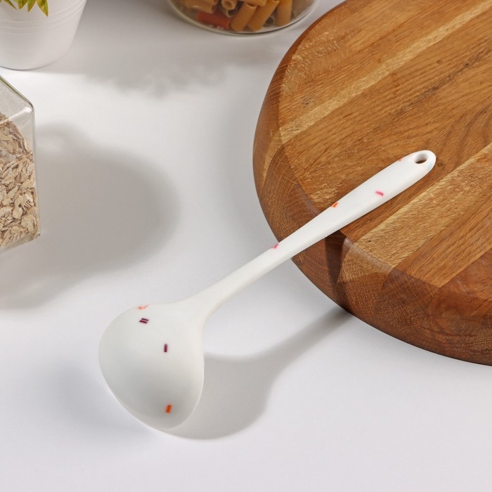 Половник Доляна «Конфетти», 22×6,5×4 см Половник Доляна «Конфетти», 22×6,5×4 см