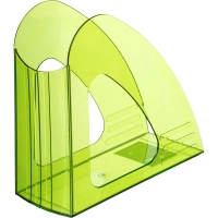 Лоток вертикальный Attache 90мм Bright Colours прозрачный зеленый