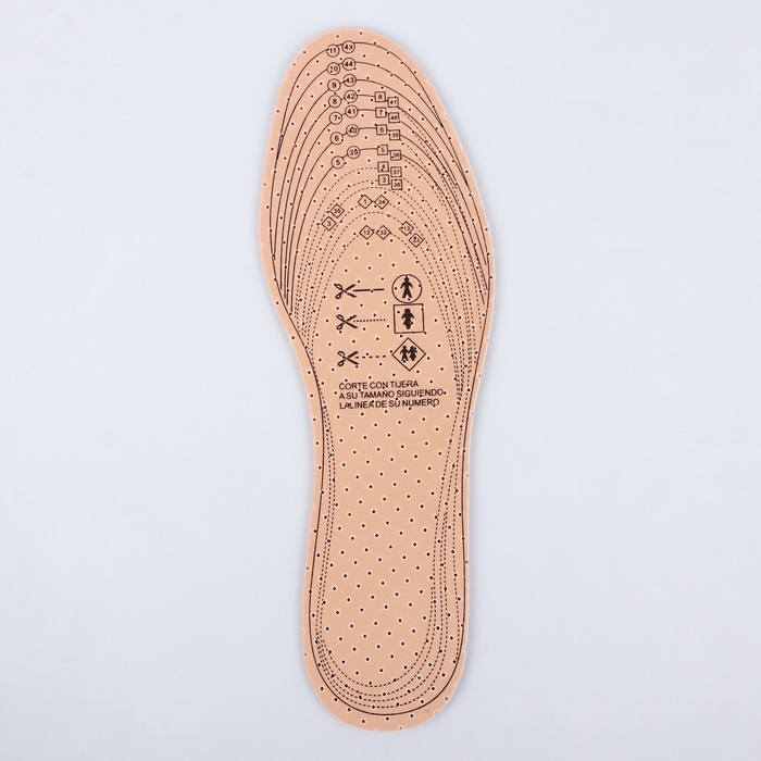 Стельки для обуви, универсальные, дышащие, р-р RU до 47 (р-р Пр-ля до 46), 29,5 см, пара, цвет белый Стельки для обуви, универсальные, дышащие, р-р RU до 47 (р-р Пр-ля до 46), 29,5 см, пара, цвет белый