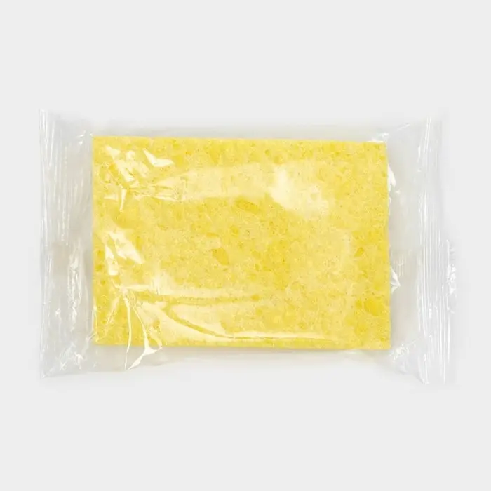 Губка для посуды целлюлозная Доляна, 10×1.5×7 см Губка для посуды целлюлозная Доляна, 10×1.5×7 см