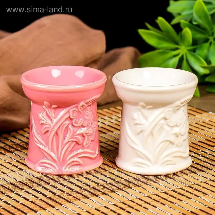 Аромалампа Аромалампа "Весенний букет" МИКС 6,5х6,5х6,7 см