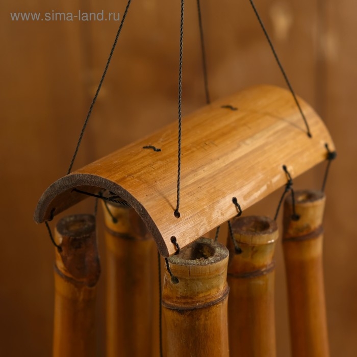 Музыка ветра Музыка ветра "Дыхание" бамбук 15х7х75 см