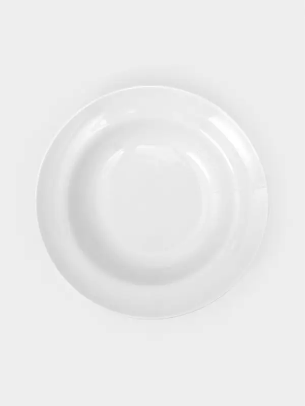 Тарелка глубокая Добрушский завод &laquo;Бельё&raquo;, 500 мл, d=24 см, фарфор, белая