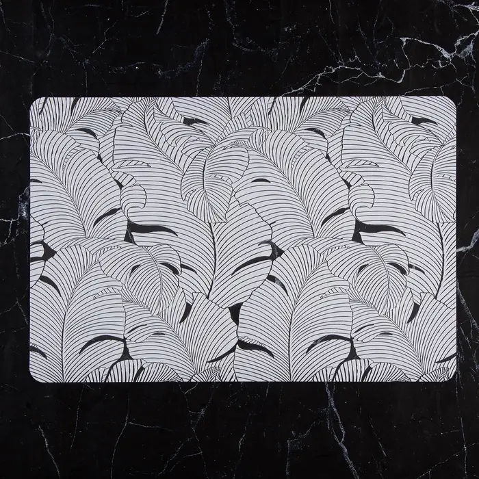 Салфетки сервировочные на стол &laquo;Мираж&raquo;, 4 шт., 30&times;45 см, белые