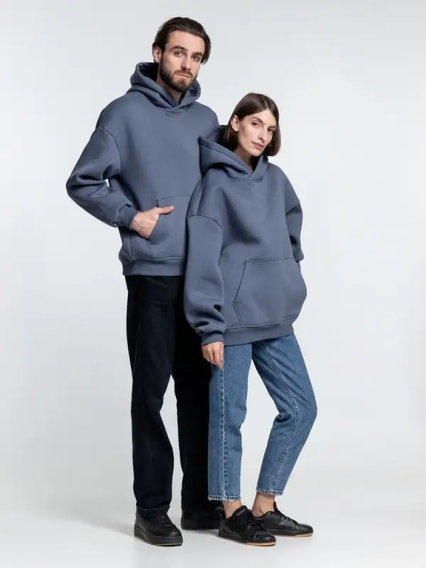 Худи Kulonga Oversize, темно-серое, размер ХS/S Худи Kulonga Oversize, темно-серое, размер ХS/S