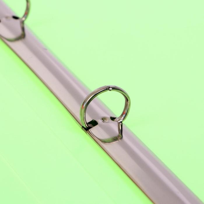 Папка на 4 кольцах А4, Calligrata, 18 мм, 500 мкм, салатовая Папка на 4 кольцах А4, Calligrata, 18 мм, 500 мкм, салатовая