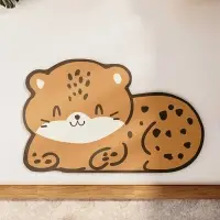 Коврик для дома Доляна &laquo;Тигр&raquo;, влаговпитывающий, 60&times;39 см