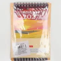 Календарь 2027, домик настольный 12&times;12 см, &laquo;Чарующие закаты&raquo;