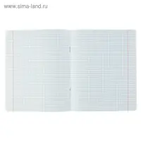 Тетрадь 18 листов в клетку "Цветы. Паттерн", обложка мелованная бумага, МИКС