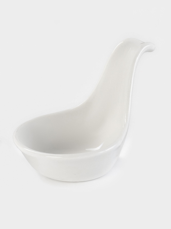 Соусник Доляна White Label, 9×5.5×6 см, фарфор, белый Соусник Доляна White Label, 9×5.5×6 см, фарфор, белый