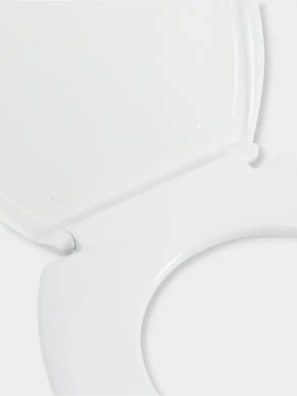 Сиденье для унитаза с крышкой &laquo;Декор. Сакура&raquo;, 44.5&times;37 см, белое