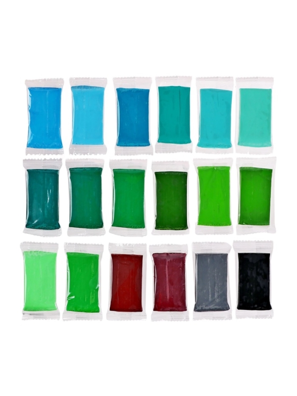 Набор глина полимерная запекаемая, 50 цветов по 20 г, с аксессуарами, в гофрокоробе Набор глина полимерная запекаемая, 50 цветов по 20 г, с аксессуарами, в гофрокоробе