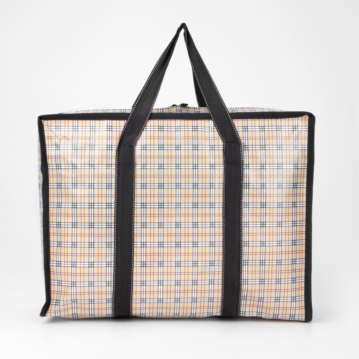 Сумка хозяйственная на молнии, 19 л, цвет бежевый Сумка хозяйственная на молнии, 19 л, цвет бежевый