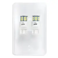 T113B T20/белый/(W3*16q) CANBUS 54SMD 3014, 2 contact, коробка 2 шт.