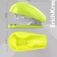 Степлер mini №24/6 20 л ErichKrause Compact Neon, МИКС