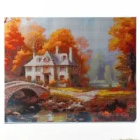 Алмазная вышивка полное заполнение &laquo;Пейзаж&raquo;, на раме, 40&times;50 см