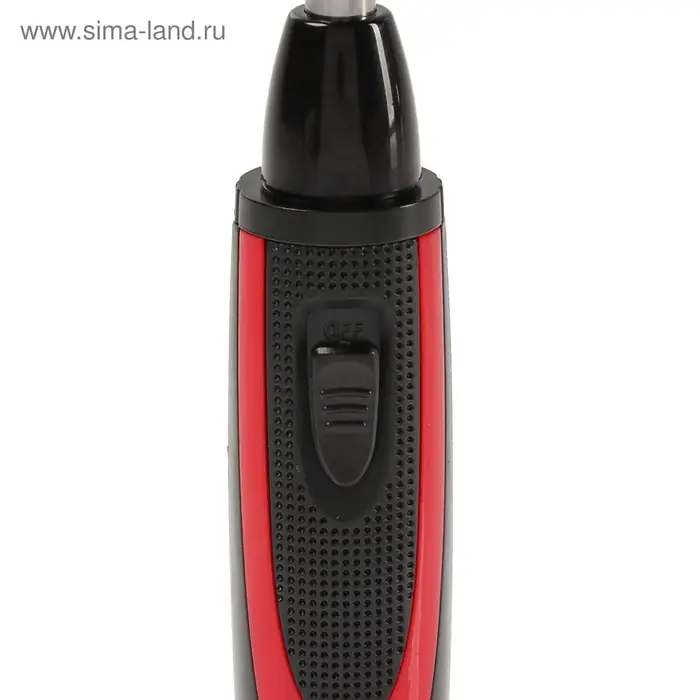 Триммер для волос Luazon LTRI-03, для носа и ушей, от батареек 1хАА, чёрный