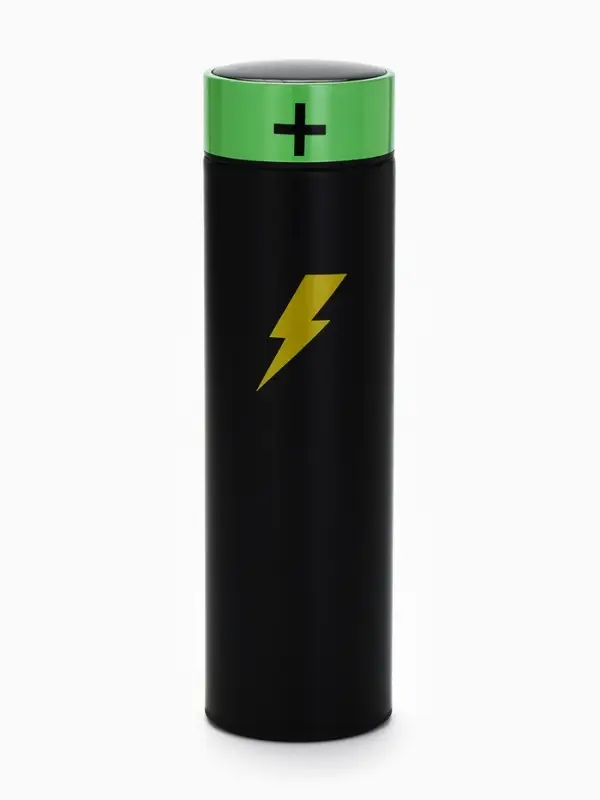 Термос &laquo;Заряд&raquo;, 500 мл, с ситечком, с датчиком температуры