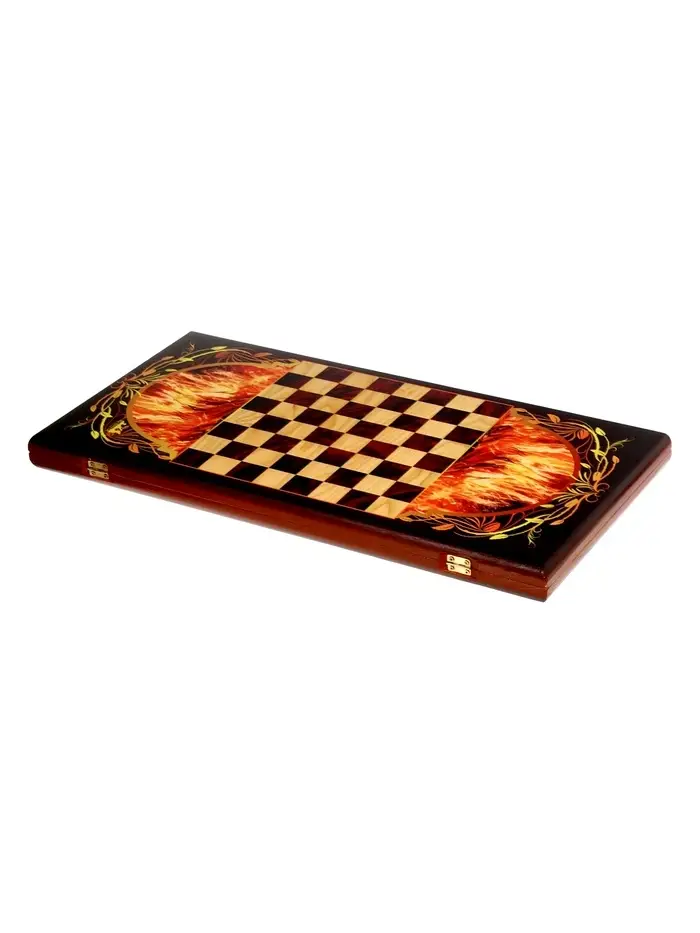 Нарды деревянные Огненная лошадь Нарды деревянные Огненная лошадь