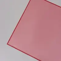 Пленка флористическая для цветов, &laquo;Полупрозрачная кайма&raquo;, бордовая, 57&times;57 см