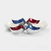 Менажница &laquo;Триколор&raquo;, 29&times;29&times;3.5 см, алюминий