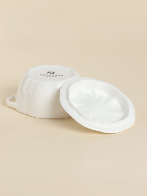 Горшочек для запекания SL Home "Осенний бриз", 425 мл, 16х16х10 см