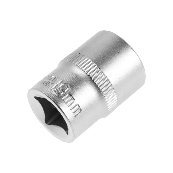 Головка торцевая шестигранная ТУНДРА, под квадрат 1/2 Головка торцевая шестигранная ТУНДРА, под квадрат 1/2", 19 мм, CrV