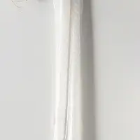 Набор свечей витых 25 см, 2 шт., 57 г, 5 ч, белый