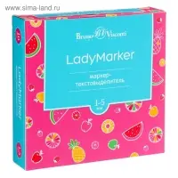 Маркер-текстовыделитель 1-5 мм, LadyMarker, оранжевый