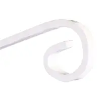 Кронштейн для кашпо навесной 27 см (забор, перила, козырьки) металл (зацеп 20 мм / 25 мм), белый 109