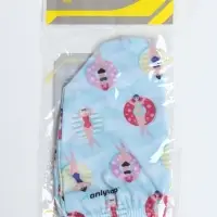 Шапочка для плавания детская ONLYTOP CAKE, тканевая, обхват 46-50 см