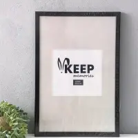 Фоторамка для фото 30&times;45 см Keep memories, Luminara, пластик, чёрный