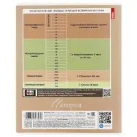 Предметная тетрадь по истории Hatber &laquo;Буквица&raquo;, 48 листов, в клетку, со справочным материалом, обложка из мелованного картона