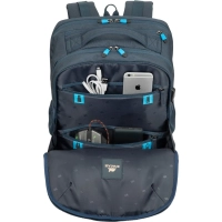 Рюкзак для ноутбука RIVACASE 7861 dark blue Borneo-ECO 17.3 (28л) / 4