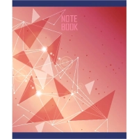 Тетрадь общая А5,48л,кл,скоб,блок-офсет-2 Galaxy син/зел/жел/кр асс