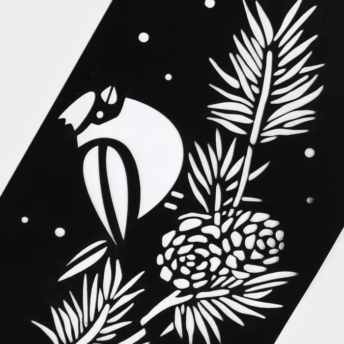 Набор трафаретов для выпечки «Стильный Новый год», 32×10 см Набор трафаретов для выпечки «Стильный Новый год», 32×10 см