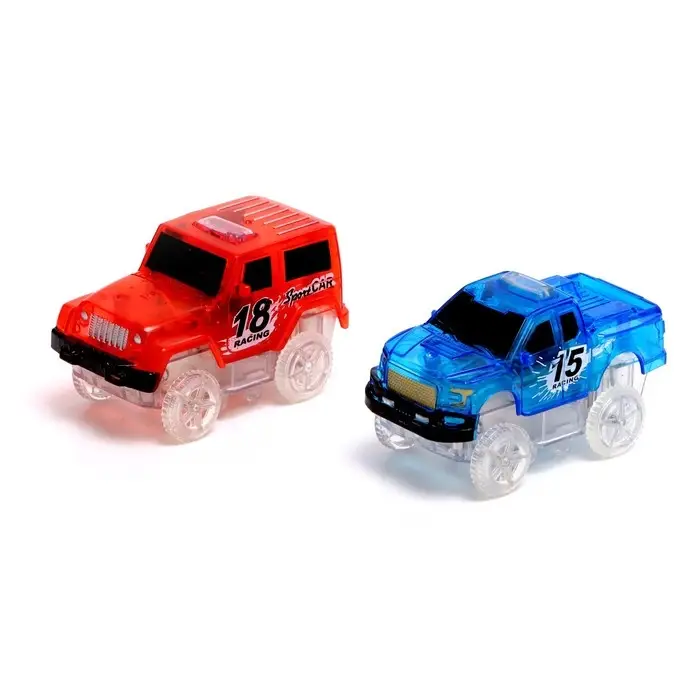 Автотрек Flash Track, с 2 машинками, 1006 см, работает от батареек Автотрек Flash Track, с 2 машинками, 1006 см, работает от батареек