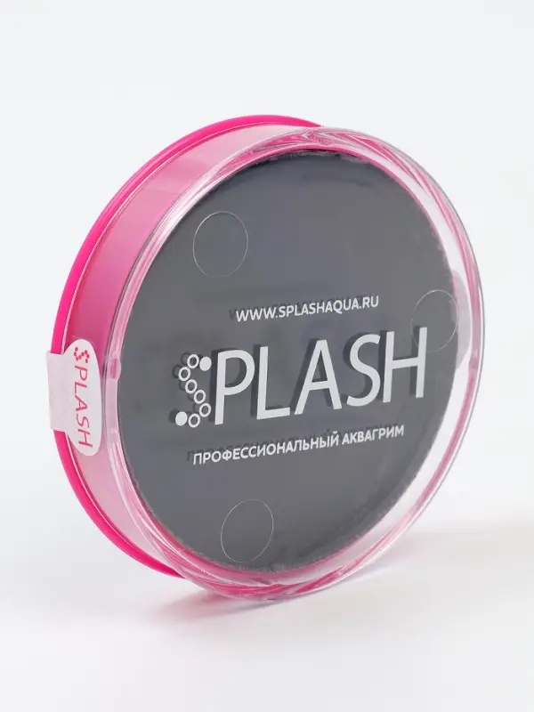 Аквагрим в шайбе, регулярный, черный, 32 г