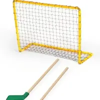 Набор для игры в хоккей (клюшка 2 шт., ворота 2 шт., шайба, мяч), МИКС
