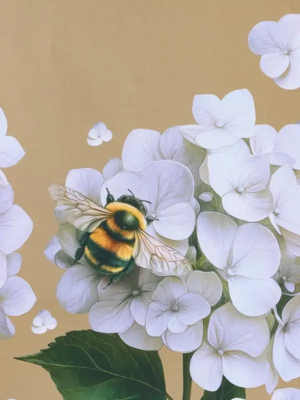 Пакет подарочный ламинированный "Пчёлка" 26 х 12 х 32 см