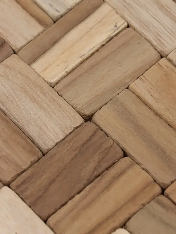 Коврик из тикового дерева, 30&times;20&times;0.7 см