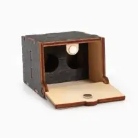 Коробка подарочная деревянная &laquo;Пуля&raquo; 4&times;5&times;6 см