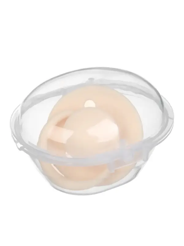 Соска - пустышка классическая, латекс, цв.айвори, в контейнере, от 6 мес., M&B Соска - пустышка классическая, латекс, цв.айвори, в контейнере, от 6 мес., M&B