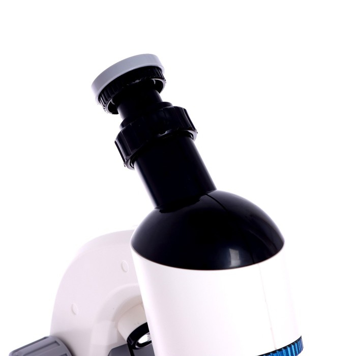 Микроскоп детский «Набор биолога в чемодане» кратность х40, х100, х640, подсветка, цвет белый Микроскоп детский «Набор биолога в чемодане» кратность х40, х100, х640, подсветка, цвет белый