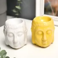 Аромалампа для эфирных масел &laquo;Будда&raquo;, керамика, 8&times;7.2&times;7.2 см, МИКС